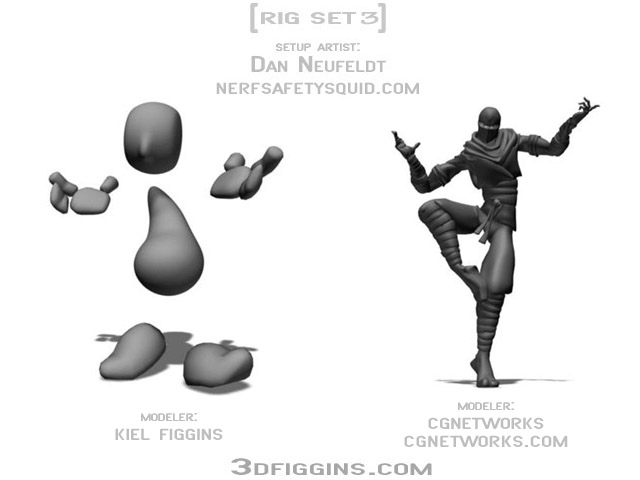 rigged models for maya rigged models for maya