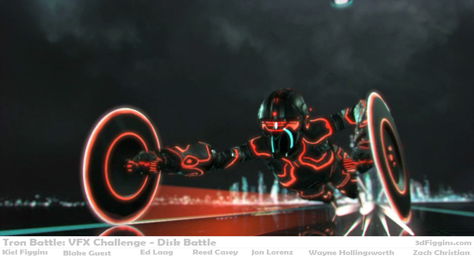 tron legacy game disk battle